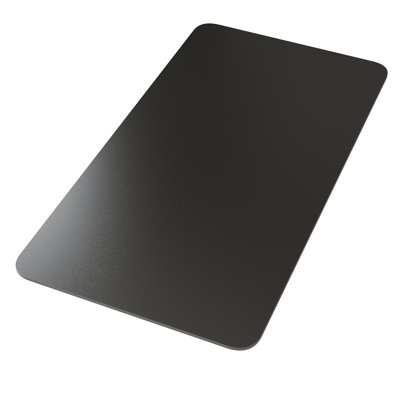 55'' Black Matte Sintered Stone Table Top