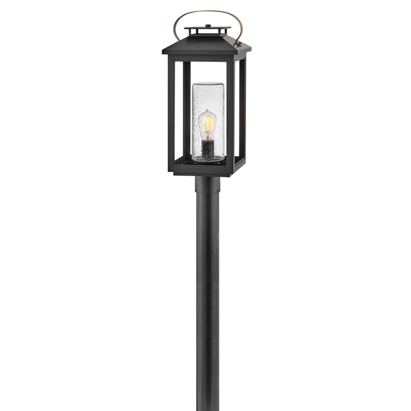 Atwater 1 -Light 23" H Hardwired Lantern Head, Black