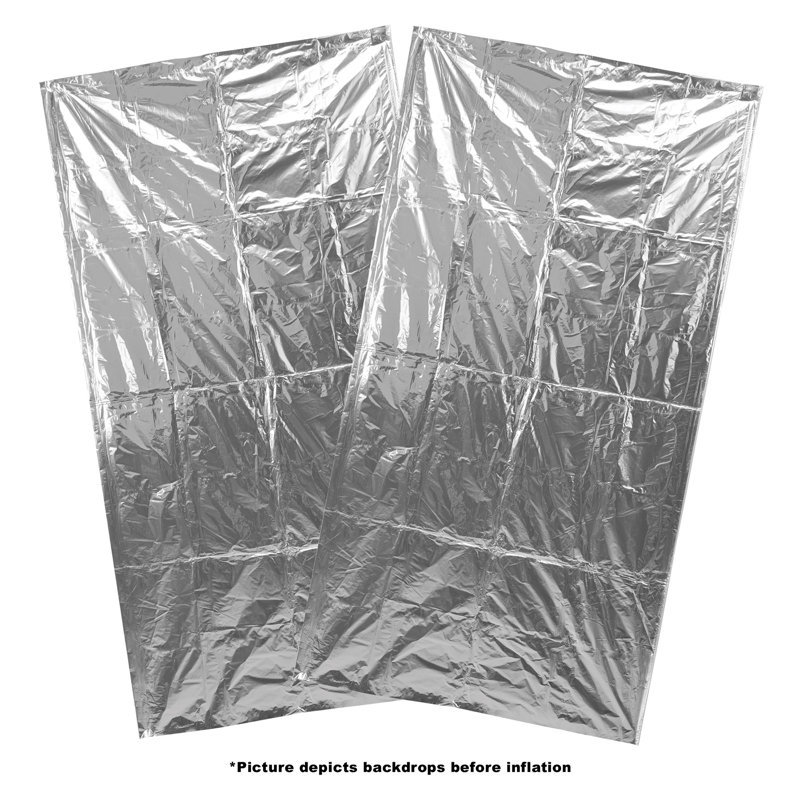 Toile de fond ballon métallique