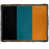 Black/Deep Pacific Teal/Burnt Orange