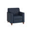 Chaise Adrey LeatherSoft avec structure aux coutures épurées-133597935-130563360