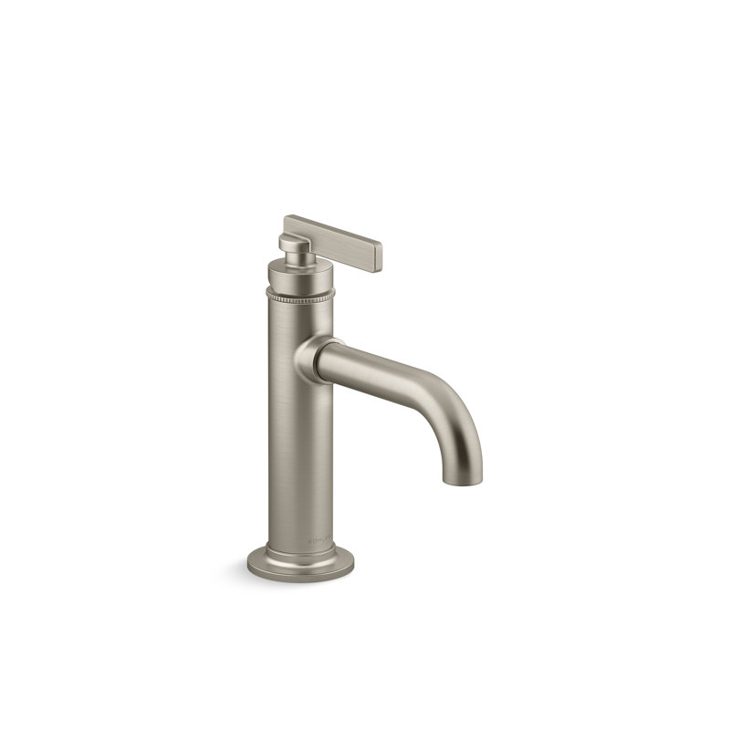 Castia by Studio McGee Single-Handle Bathroom Sink Faucet 1.2 GPM, Vibrant Brushed Nickel, 0.5