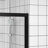 1/4"  6Mm  Clear Tempered Glass Double Sliding Shower Enclosure With - Crash Protection, Waterproof Feature-124069817