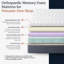 Ortho Sleep Firm 24cm Memory Foam Mattress-124210264