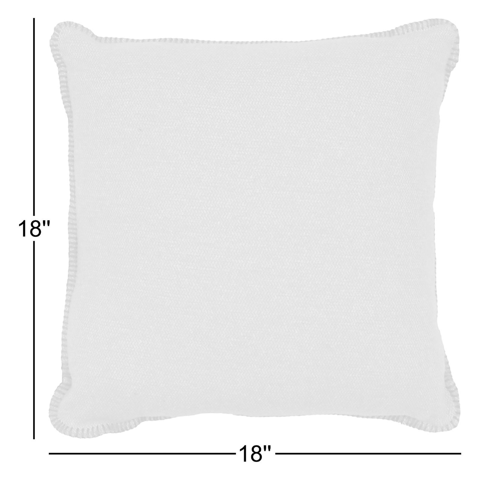Jenera 18" x 18" Cotton Throw Pillow