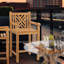 Outdoor Teak Bar Stool