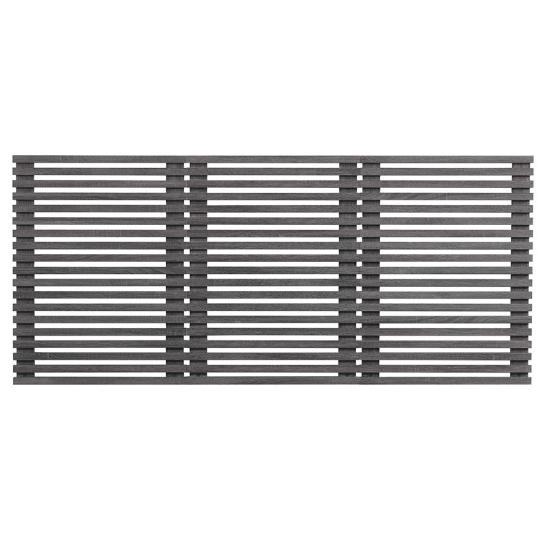  Headboard, Charcoal, Queen