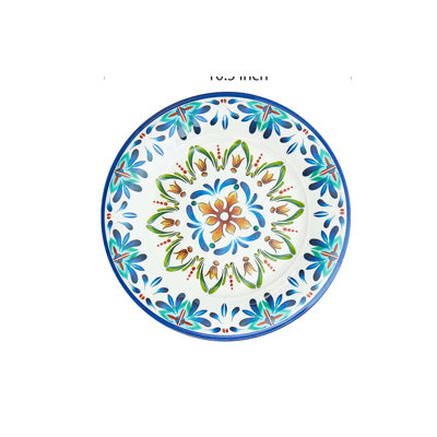 Janieya Melamine Plate - Service for 4