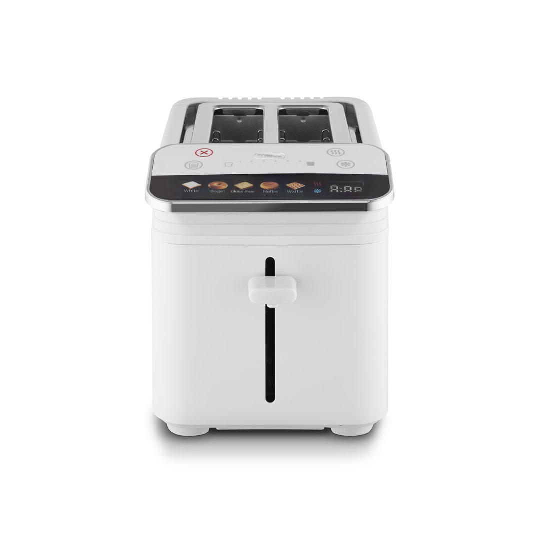 Tower  Cavaletto Mirage 2 Slice Toaster with Digital Control Panel, 5 Pre-Set Toasting Options, Countdown Timer, Memory Function, 925W