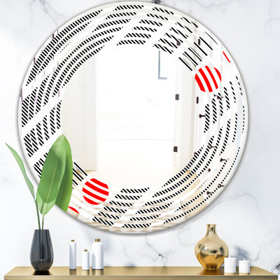 Miroir mural Wave