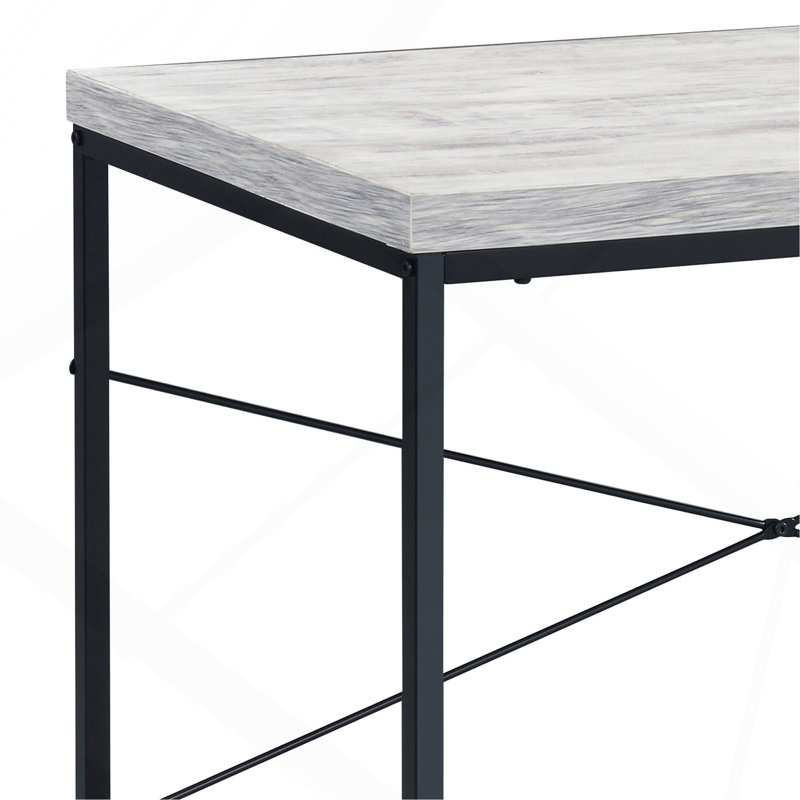 Writing Desk With Metal Sled Base