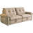 77‘’  Multifunctional 2-In-1 Sofa Bed, Brown-1775613089