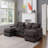 Modern - Luxe Modular Sectional Sofa With Built - In Console & Reclining Elements-1657960175