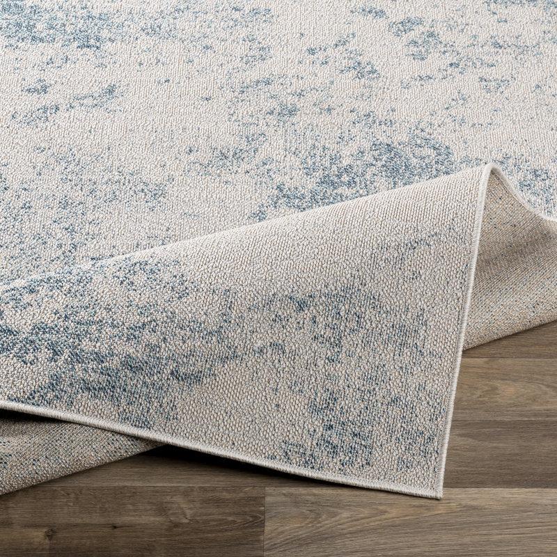 Magness Geometric Indoor / Outdoor Rug, Rectangle 6'7" x 9'