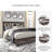 Drystan Bookcase Storage Bed-1602257074