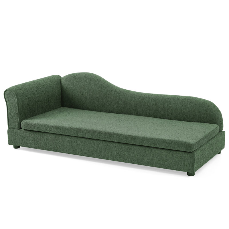 Canapé pour animaux de compagnie en forme de L 55 po Streamline, Vert