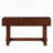 Sophisticated Mid Century Console Table with Storage and Solid Wood Construction-934567175