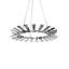 Wedge 24 - Light Unique / Statement Wagon Wheel Chandelier