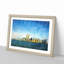 New York Skyline with the Twin Towers - Picture Frame Graphic Art Print-56861082-56861081