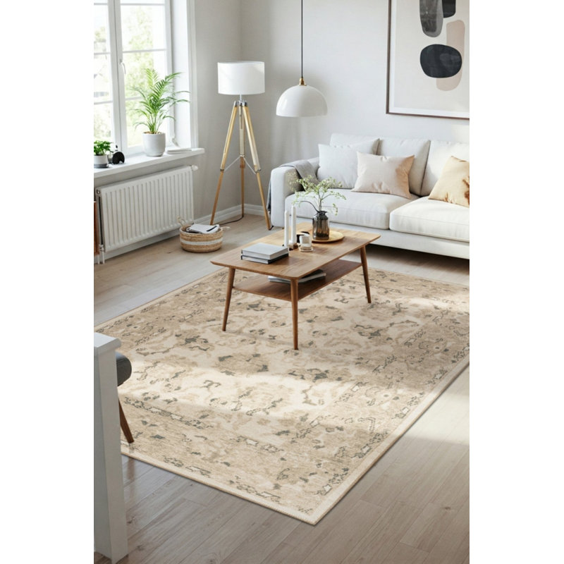 Tapis tissé à la main en chenille Lucien, Rectangle 9 pi 11 po x 13 pi 2 po