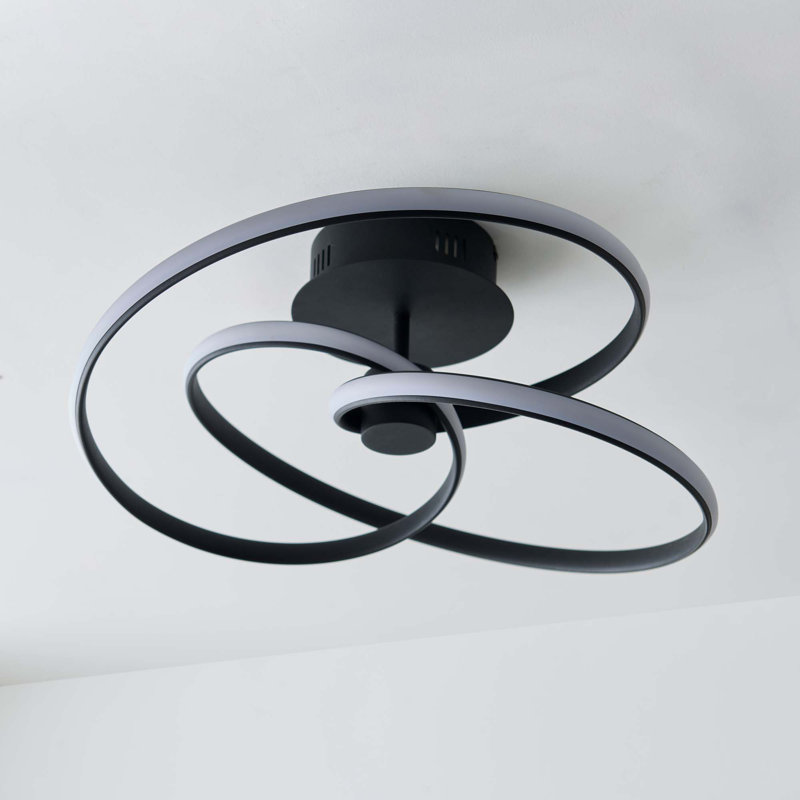 Hedy Acrylic LED Semi Flush Mount