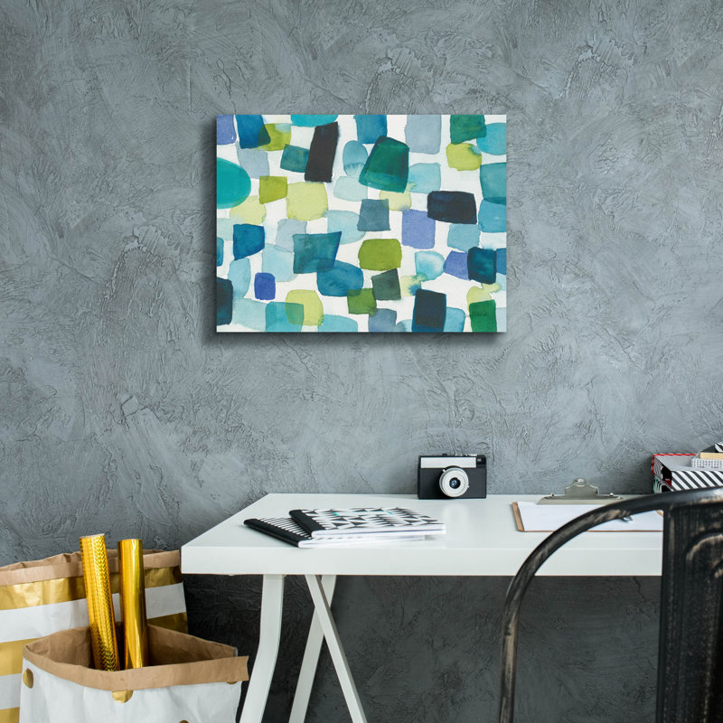  Art mural en toile, "16" x 12 "" Bascule "par Cheryl Warrick