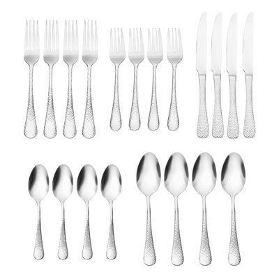 Salem 20 Piece 18/10 Stainless Steel Flatware Set, Service for 4