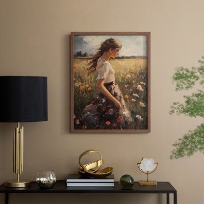 Reproduction encadrée WOMEN Series CCLxx III - bois massif