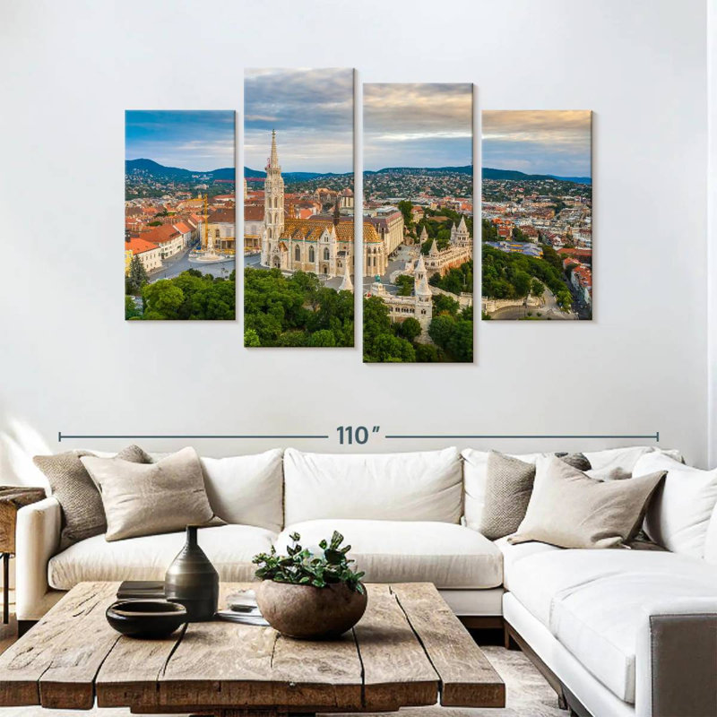 Nicci, ville de Budapest, H 54 po x l 84 po