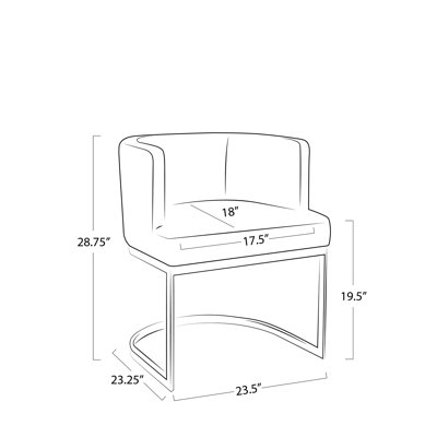 Owen Leather Dining Chair 