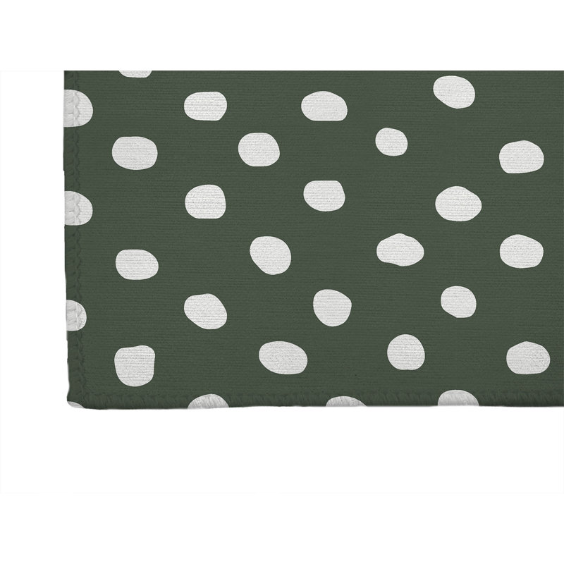 Dot Lyfe Non-Slip Outdoor Rug, Runner 2'6" x 8'