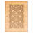 One-of-a-Kind Rectangle 10'0" X 13'9" New Age Wool Area Rug in Beige