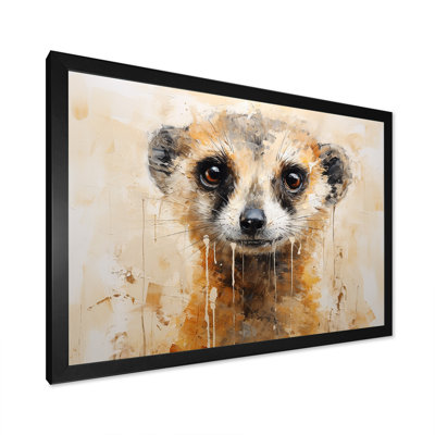 " Cute Meercat Portrait II "