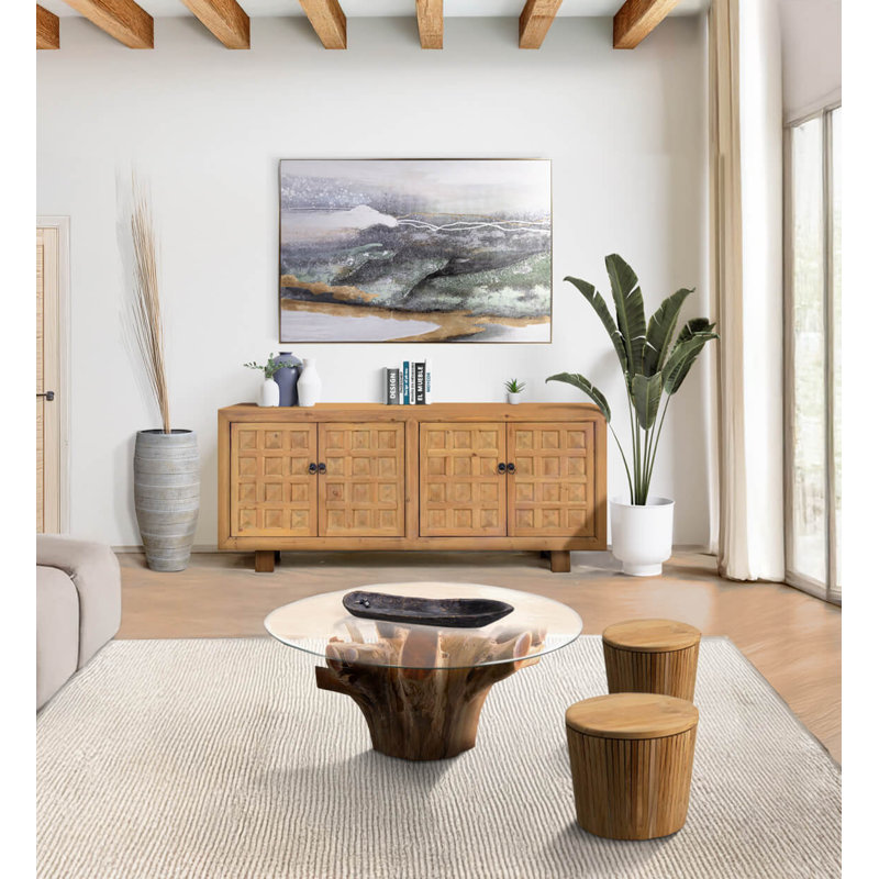 Adkisson Solid Wood End Table