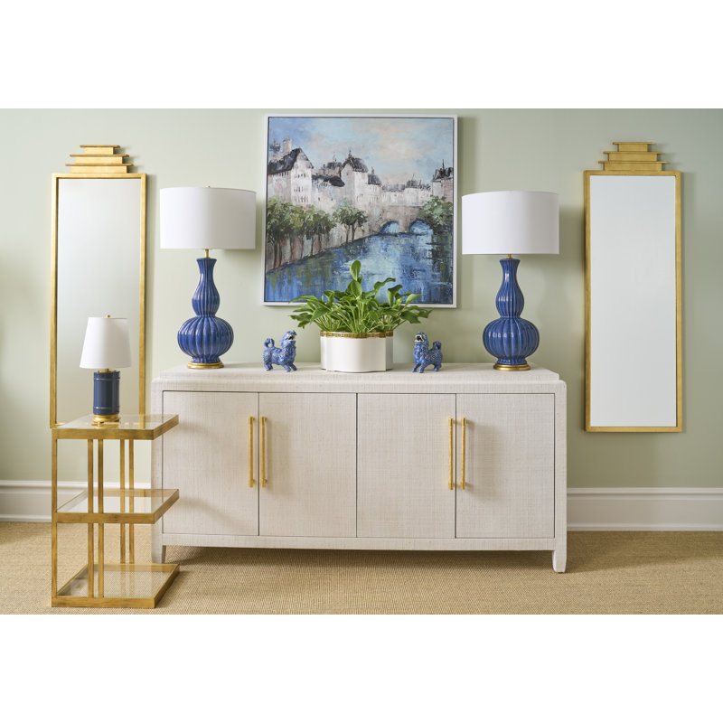 Temple Metal Flat Wall Mirror