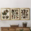 Autumnal Leaves IV - Ensemble de 3 cadres photo sur toile-1516072375-1516072361