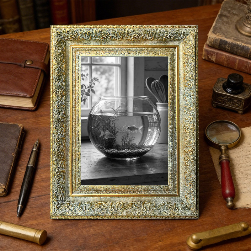 Cadre photo décoratif antique 3 pièces 8 "x 10" avec forme rectangulaire classique, 8 po x 10 po, 3, Or antique