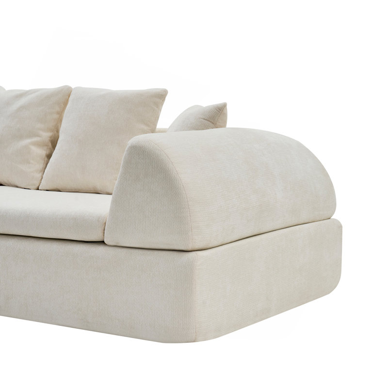 Canapé modulaire Cloud - Canapé de forme désossée et siège moelleux profond, aucun assemblage requis pour le salon et la chambre à coucher