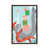 Toile avec cadre en bois brun classique n'est pas disponible