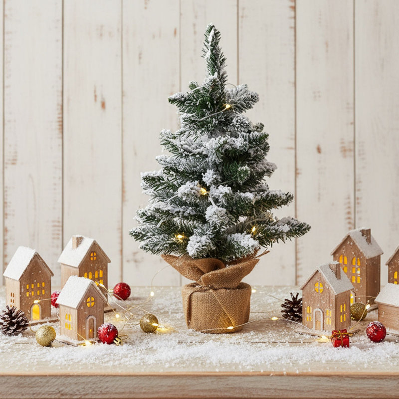 1.84' H Artificial Pine Christmas Tree