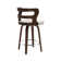 Swivel Upholstered Counter & Barstool With Wood Frame