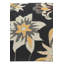 Tapis noir Pimentel 4 x 6