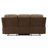 Plush Comt Sofa Set 2Pc  Microfiber Upholstered Tufted Details Reclining Sofa Loveseat Plush Arms   Furniture
