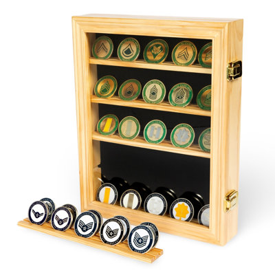 14'' H x 11'' W Wood Jewelry Display Case