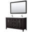 Ensemble de meuble-lavabo double avec miroir Daria-97878036-97878038-125003078