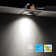 3 Inch LED Gimbal Recessed Ceiling Downlight with J-Box, Dimmable 50W Eqv., 5000K Daylight