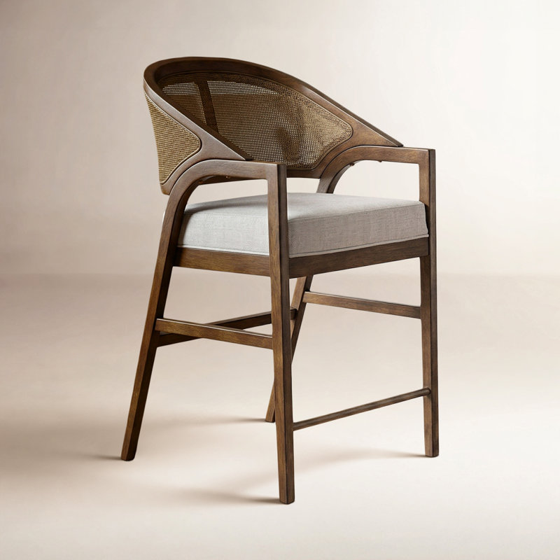 Tabourets de bar LC, Brun