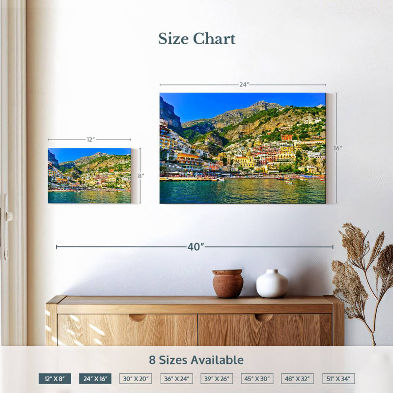 Gillard Positano, H 16 po x l 24 po