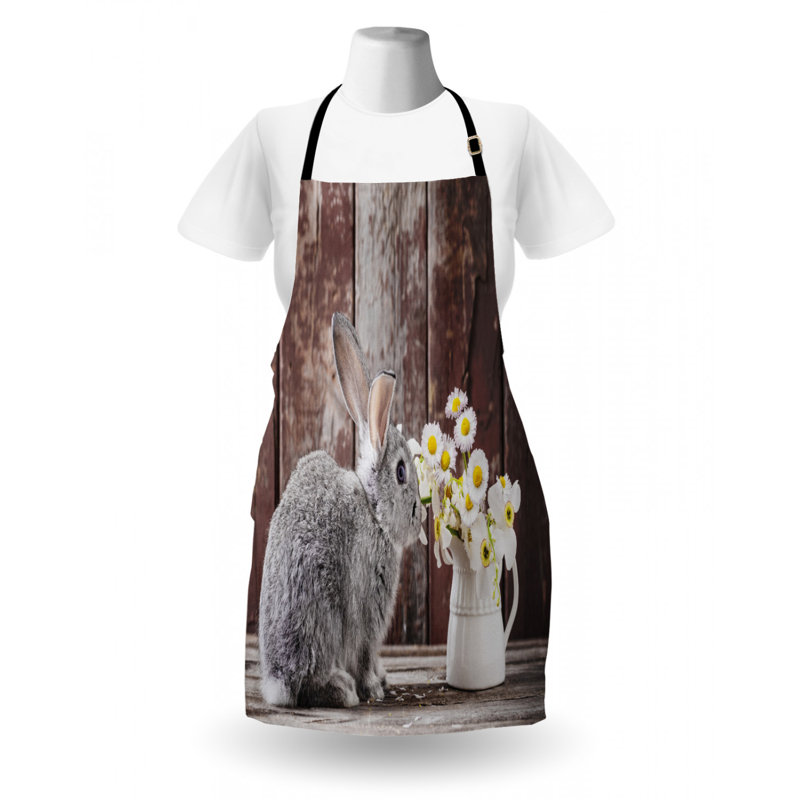 Tablier de lapin de pâques