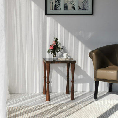 Table de bout en verre Tena